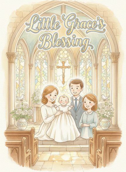 An example Inkling baptism book cover