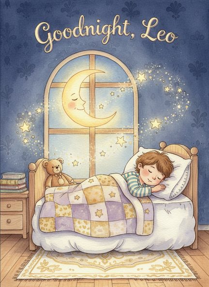 An example Inkling bedtime book cover