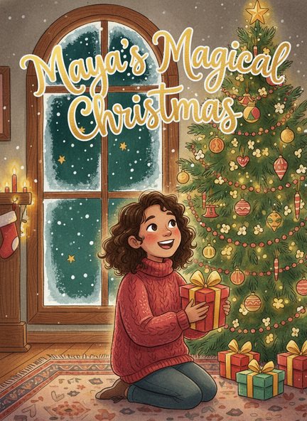 An example Inkling Christmas book cover