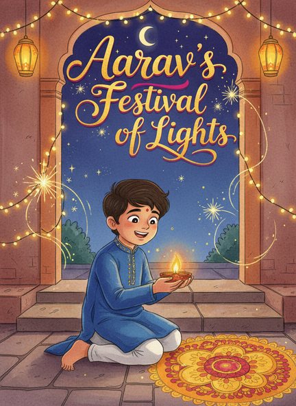 An example Inkling Diwali book cover