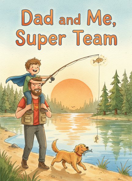 An example Inkling Father’s Day book cover