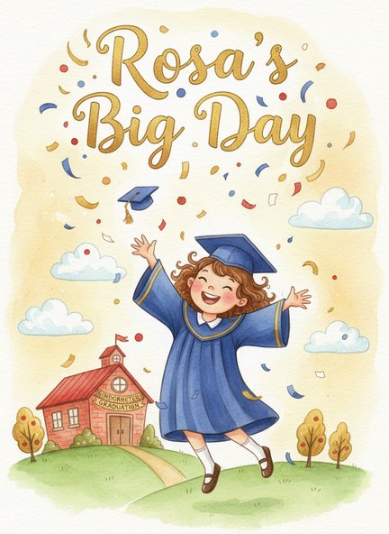 An example Inkling graduation book cover