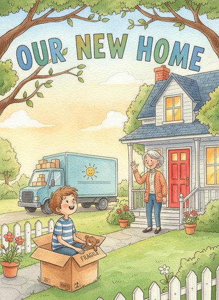 An example Inkling moving house book cover