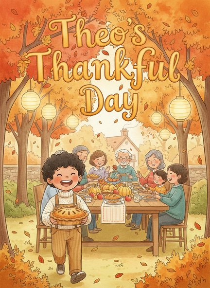 An example Inkling Thanksgiving book cover
