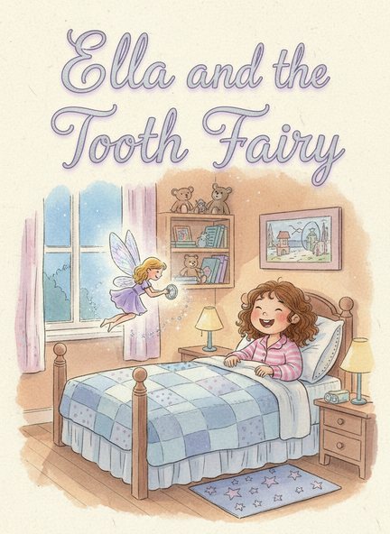 An example Inkling tooth fairy book cover