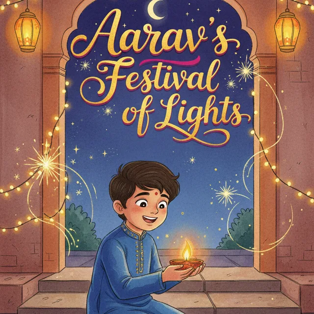 Example cover: a Diwali book