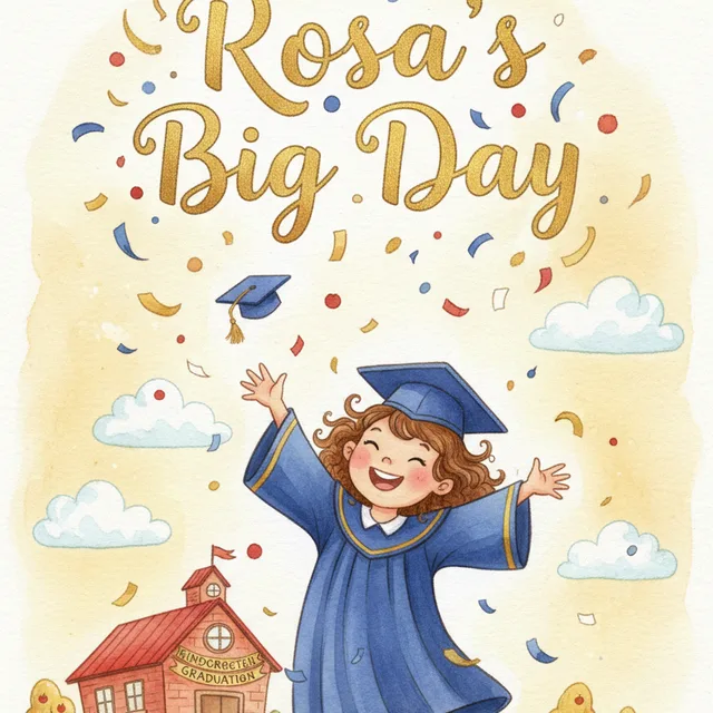Example cover: a Graduation book