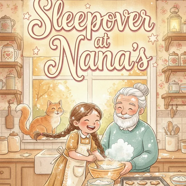 Example cover: Sleepover at Nana's