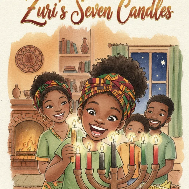 Example cover: a Kwanzaa book