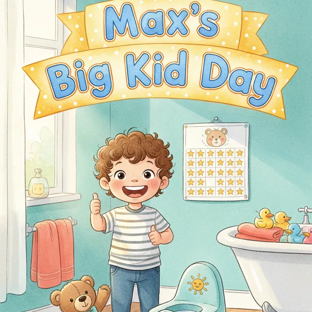 Example cover: a Potty Training book